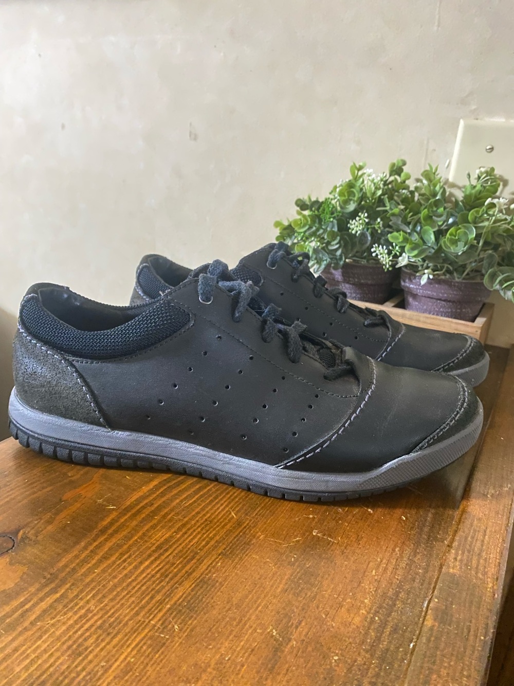Clarks Oxford Casual Sneakers Mens 10 Minimalist